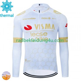 Radtrikot Winter Thermal Fleece Visma Lease A Bike 2024 N002